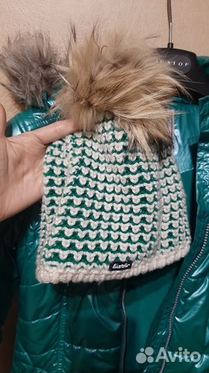 Шапка женская теплая