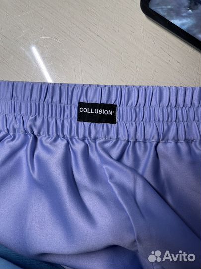 Брюки легкие атласные collusion