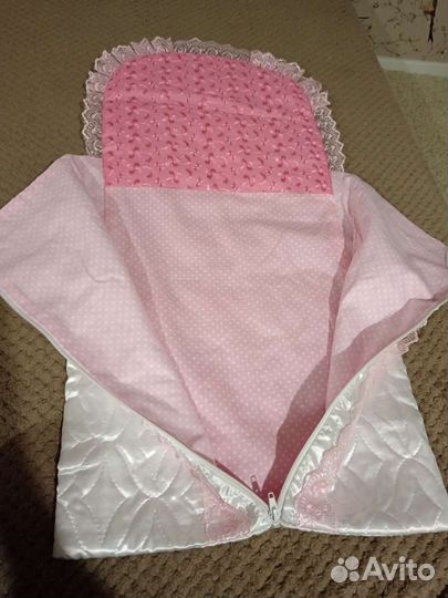 Конверт на выписку для девочки