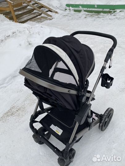 Коляска Luxmom 555 2в1