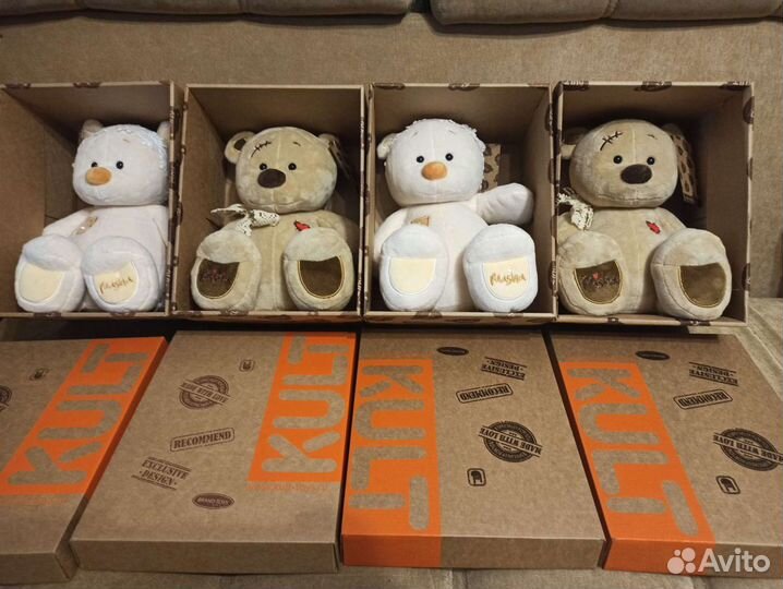 Мягкие игрушки новые в коробке