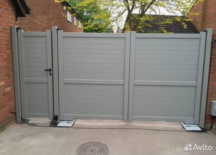 Изготовление распашных ворот монтаж 1-3 дн