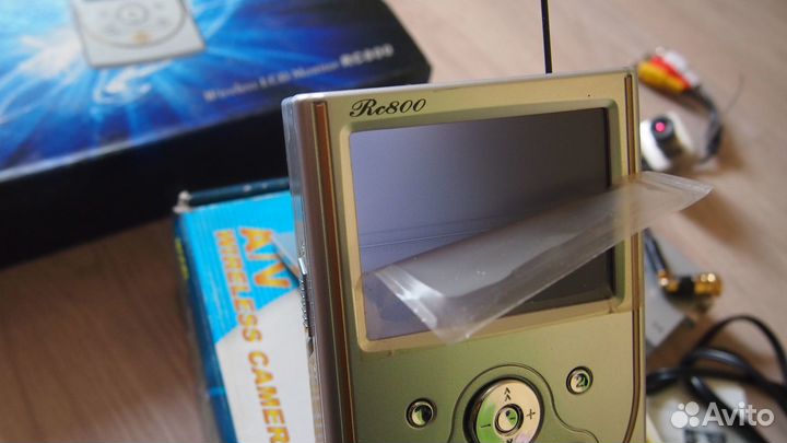 Видеокамера/видеоглазок с передатчиком и сканером