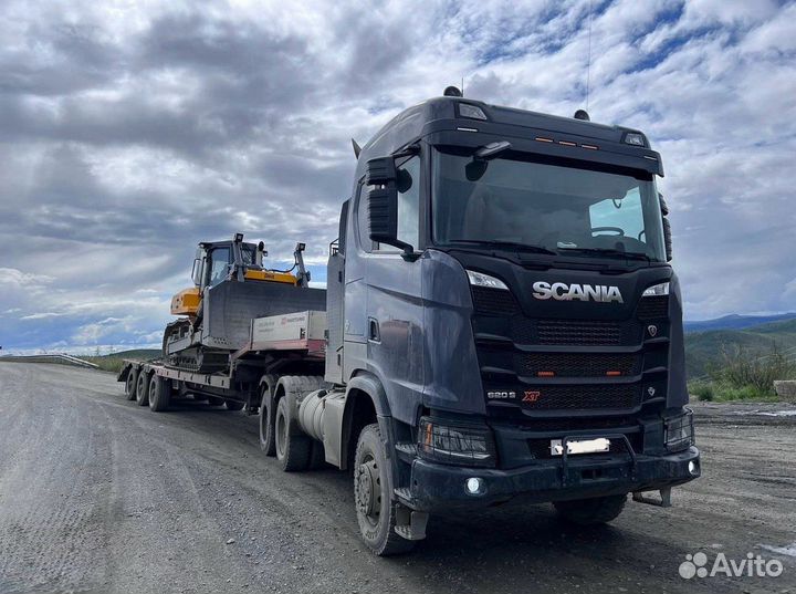 Грузоперевозка негабаритных грузов трал