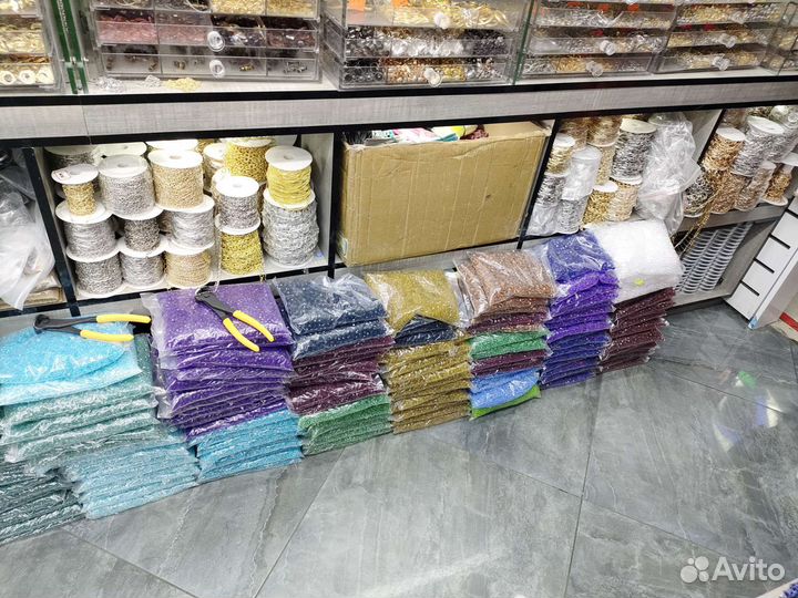 Набор бусин для изготовления сумки