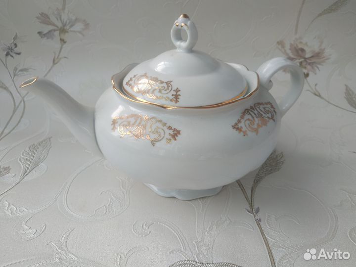 Чайник заварочный, фарфор Хаас и Чижек