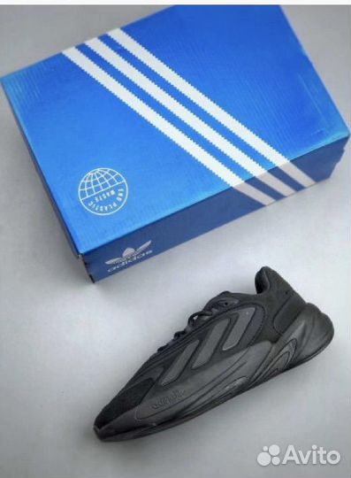 Кроссовки adidas ozelia triple black мужские