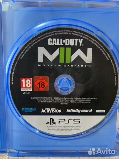 Call of duty. Modern warfare ll. PS5