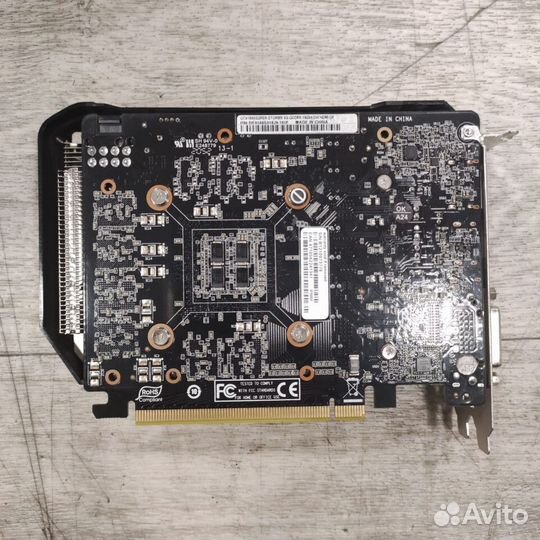 Видеокарта palit geforce GTX1660 super stormx 6Гб