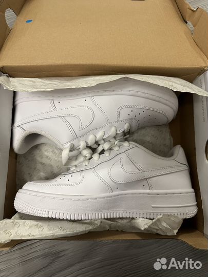 Nike air force 1 кроссовки женские белые