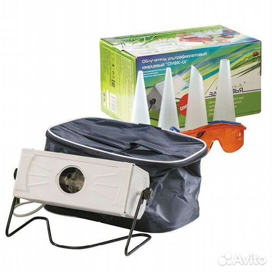 Кварцевый ультрафиолетовый облучатель 