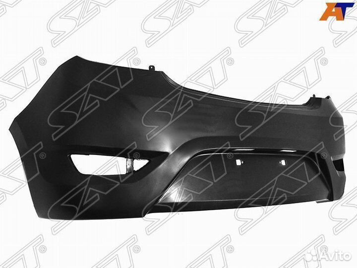 Бампер задний Hyundai Solaris 2010 HB