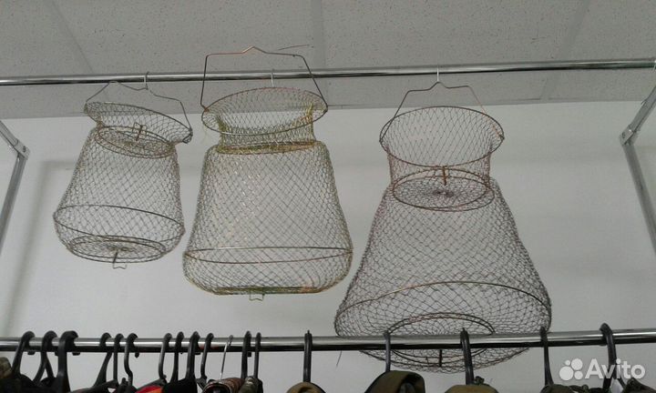 Садок металлический для рыбы