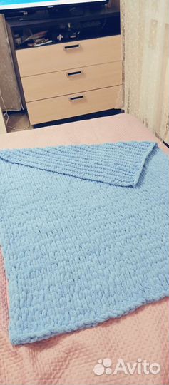 Плед детский, одеяло плюшевое