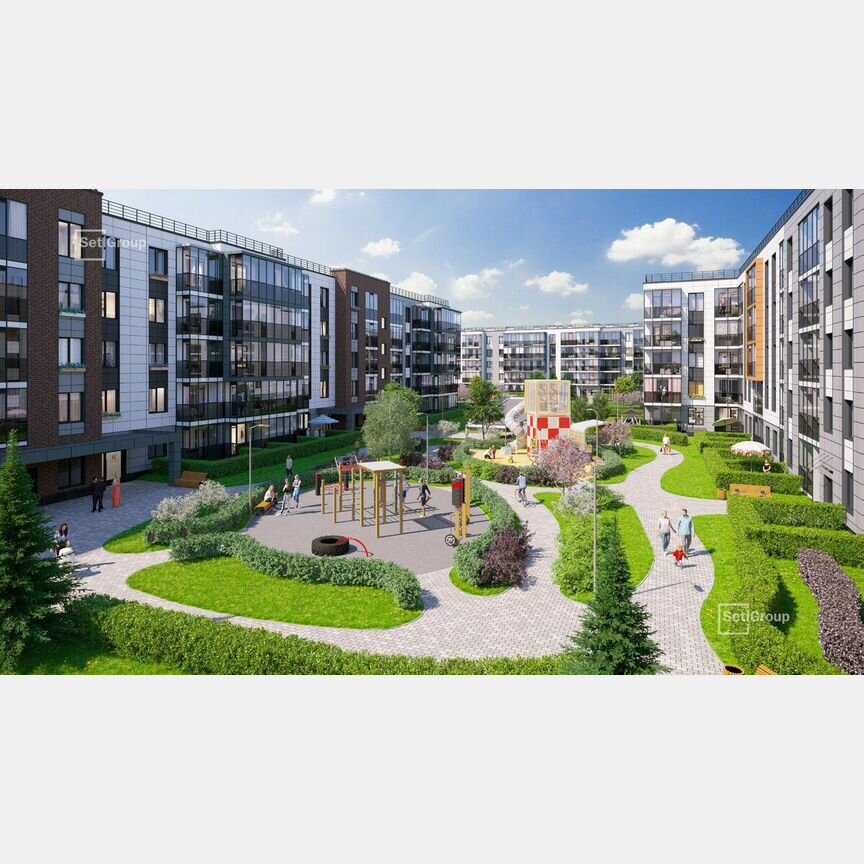 Квартира-студия, 24,7 м², 3/5 эт.