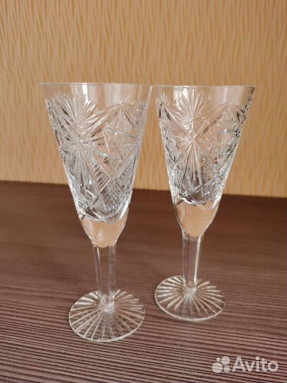 Хрустальные фужеры