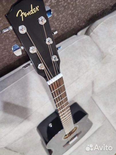 Гитара Fender CD-60CE BLK-DS-V2