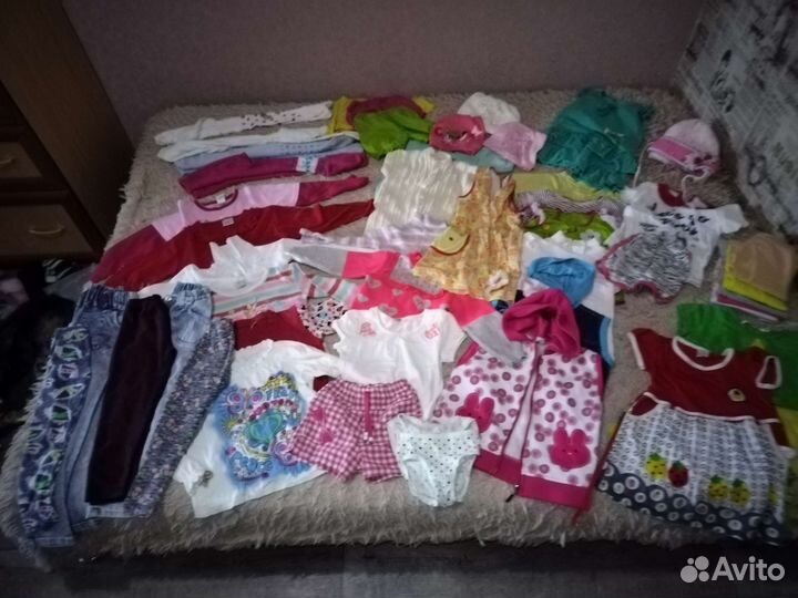 Вещи пакетом на девочку