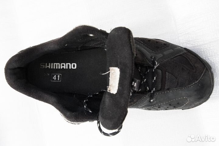 Контактные ботинки Shimano р40 шипы Crank Brothers