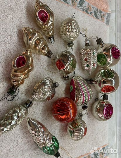 Елочные игрушки СССР