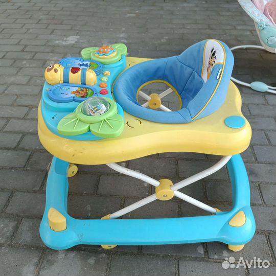 Ходунки, шезлонг