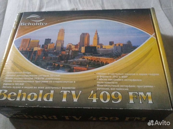 Тв тюнер behold tv 409 fm