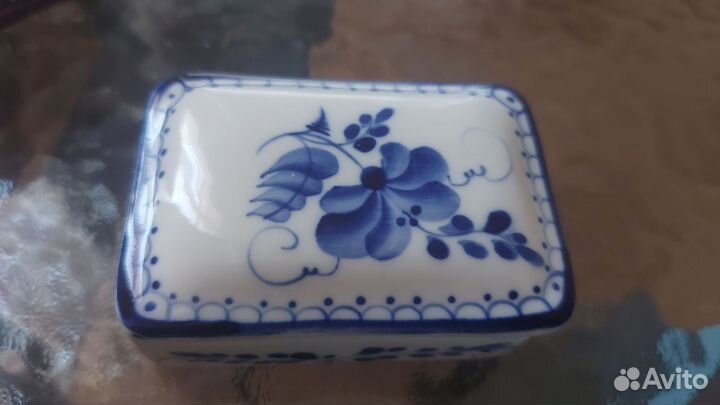 Шкатулка Гжель