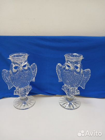 Подсвечник стекло СССР