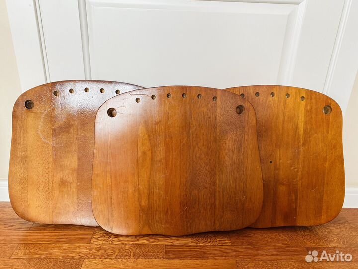 Деревянные элементы от стульев Индонезия