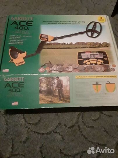 Металлоискатель garrett ace 400i