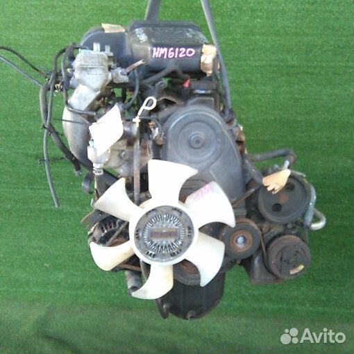 Двигатель в сборе двс mitsubishi pajero JR H57A 4A