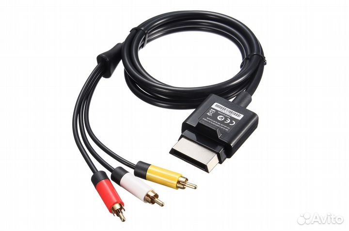 Композитный AV-кабель для XBox 360 Slim. Оригинал