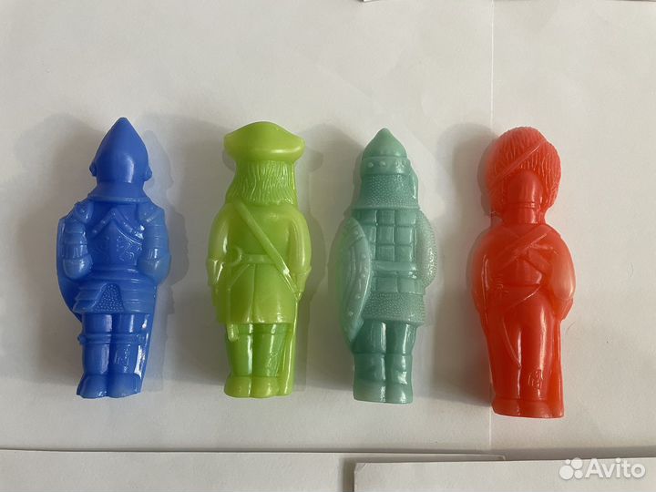 Солдатики СССР,редчайший набор дутышей