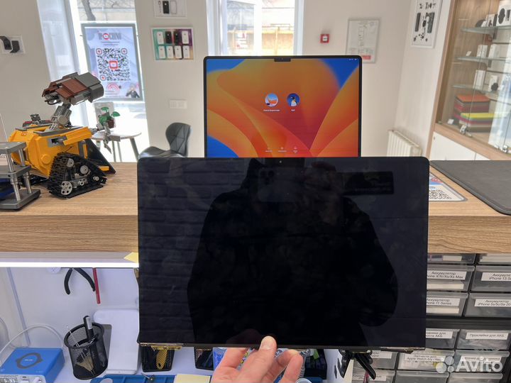Замена матрицы/стекла macbook