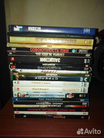 DVD диски, есть коллекционные, лицензионные
