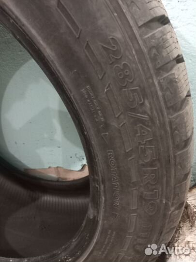 Nokian Tyres Hakkapeliitta 7 255/50 R19 и 285/45 R19