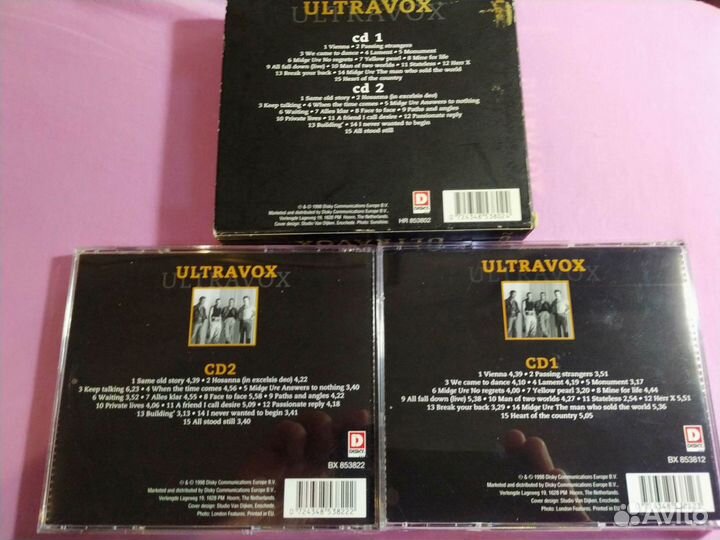 Ultravox Original Gold 2cd