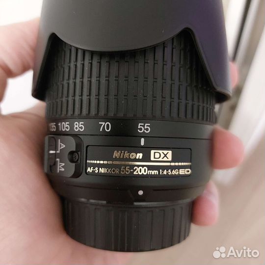 Nikon AF-S DX Nikkor ED 55-200mm 1:4-5.6G SWM