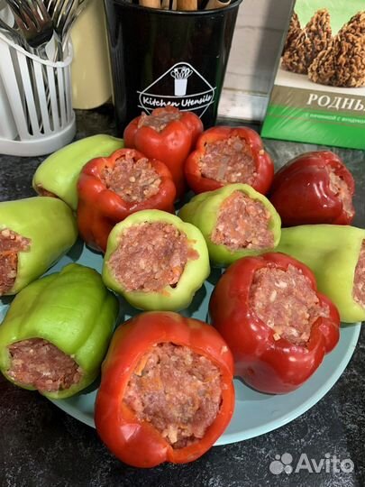 Домашние манты, голубцы, фаршированные перцы