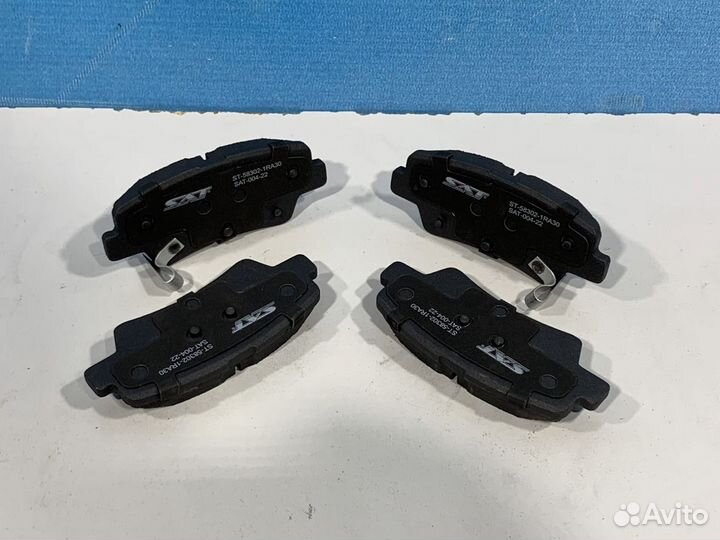 Тормозные колодки Hyundai solaris 2