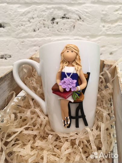 Чашка с декором