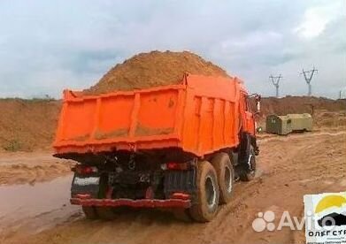 Песок карьерный