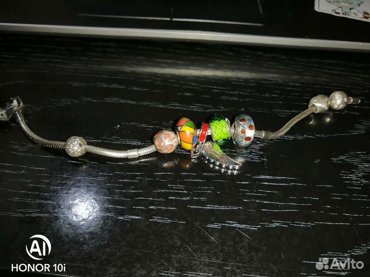 Серебряный браслайт Sunlight с шармами