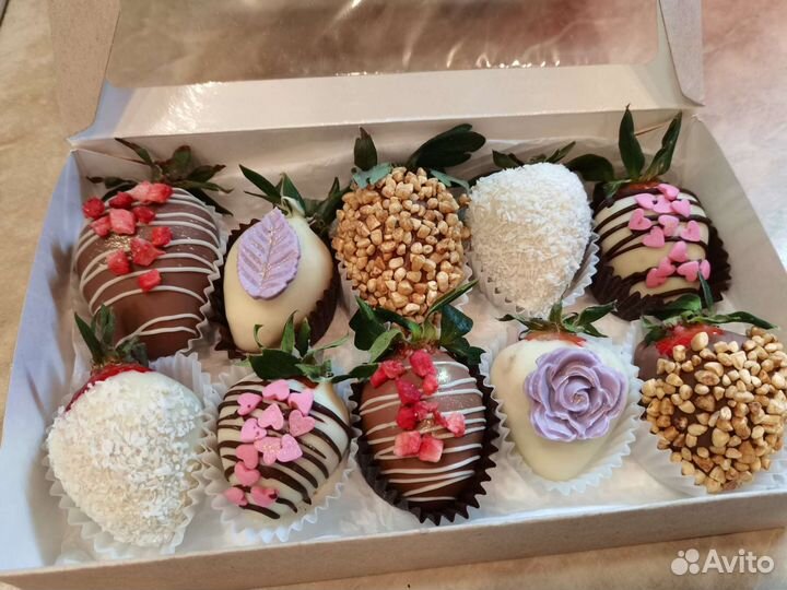 Клубника в шоколаде, шоколад