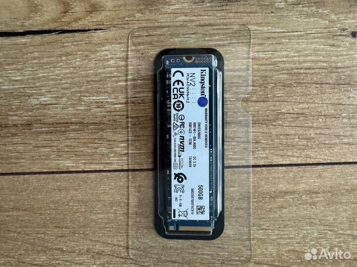 500 гб SSD M.2 накопитель Kingston NV2 SNV2S/500G
