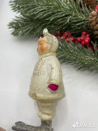 Елочная игрушка СССР Якут Ненец Чукча (2.Сзр)