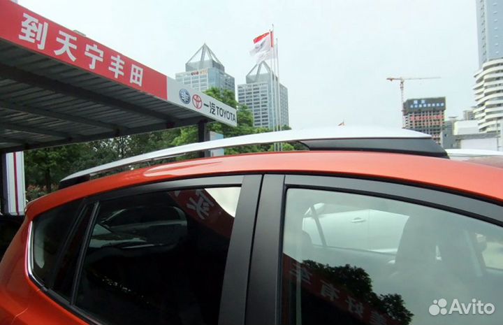 Рейлинги крыши продольные Toyota RAV4 Тойота Рав 4