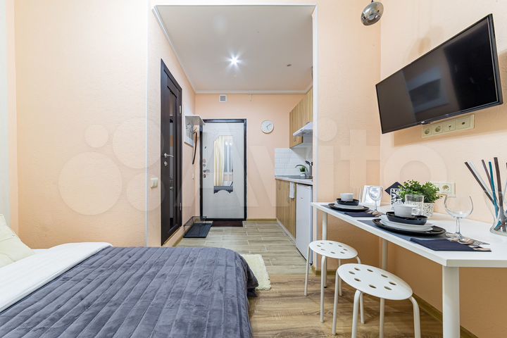 1-к. квартира, 17 м², 12/25 эт.