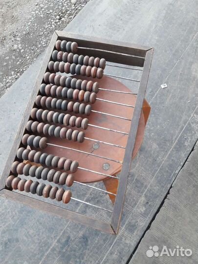 Счеты деревянные из СССР (ретро в магазин)