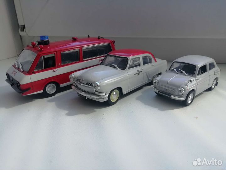 Модель автомобиля заз965а, Газ 21Т такси, Раф